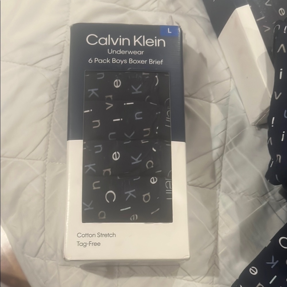 Calvin Klein Boys Boxer Briefs 6 Pack